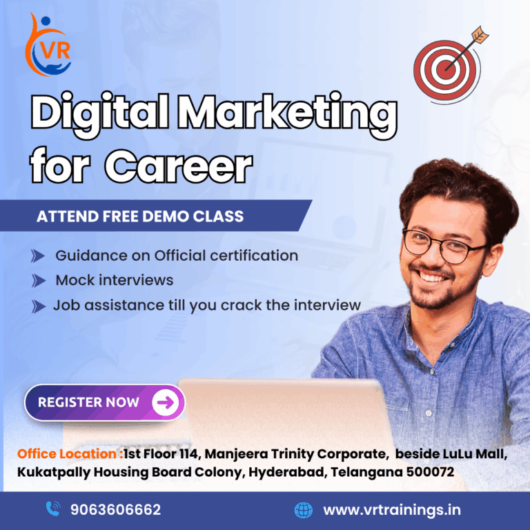 Digital Marketing Course In Hyderabad - VR Digital Marketings